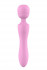 Розовый жезловый вибромассажер Pink Lady - 21,6 см.