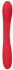 Красный двухсторонний вибратор Flex - 21,5 см.