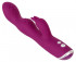 Фиолетовый вибратор A & G-Spot Rabbit Vibrator для стимуляции зон G и A - 23,6 см.
